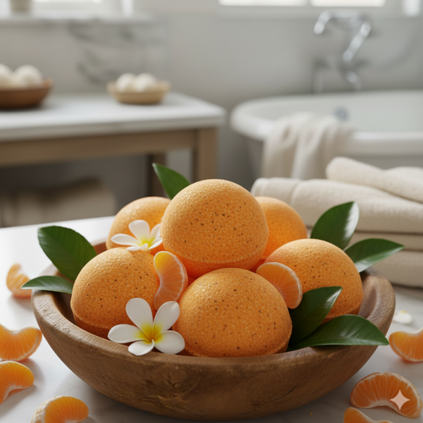 Mini bombe de bain Pamplemousse/ mandarine