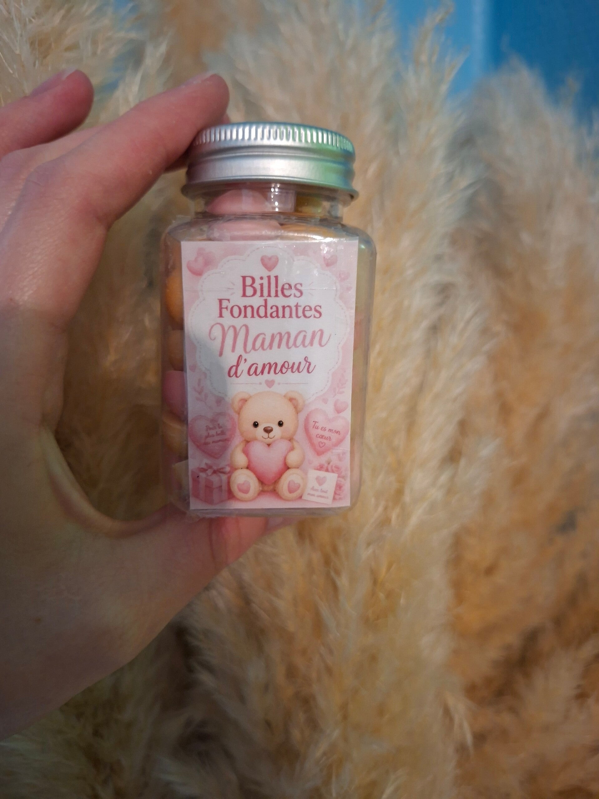 Billes fondantes Maman d'amour
