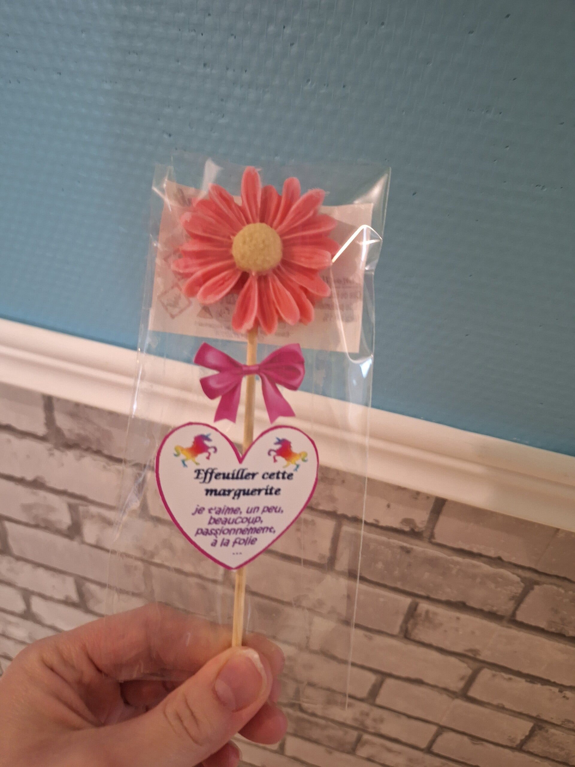 Marguerite fondante à effeuiller