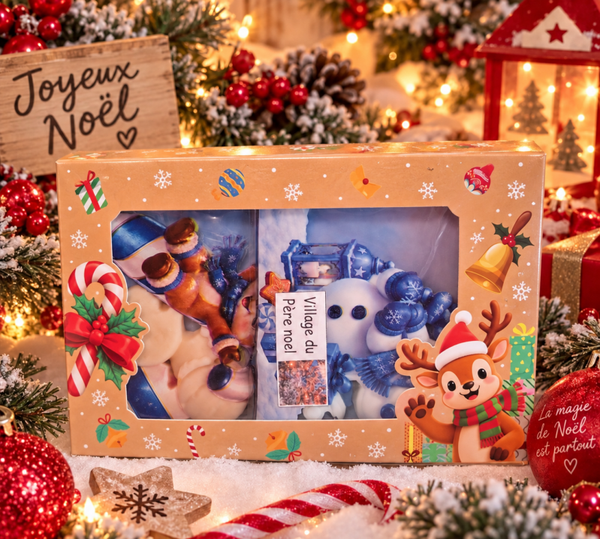 🎅 La Magie du Village de Noël coffret fondants