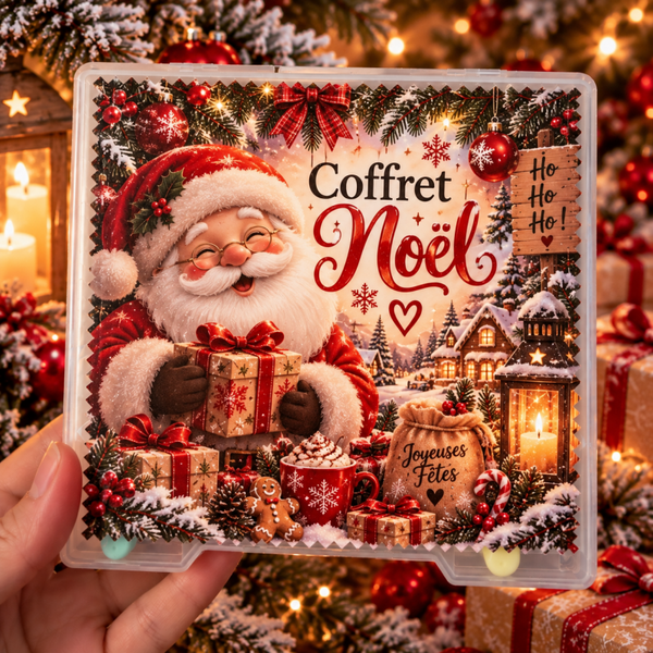 Coffret de noel de 16 fondants