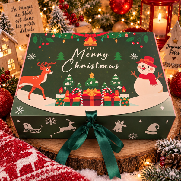 🎄 Coffret Noël – Brûleur + Fondants Parfumés + une bougie✨