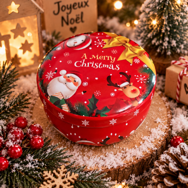 🎄 Bougie de Noël « A Merry Christmas » 🎅✨