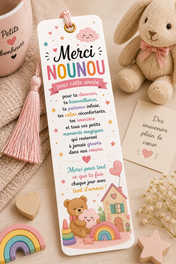 Marque page Nounou