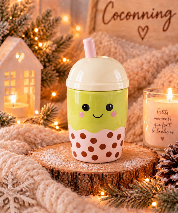 Brûleur Bubble Tea Kawaii – Une touche de douceur 🥰