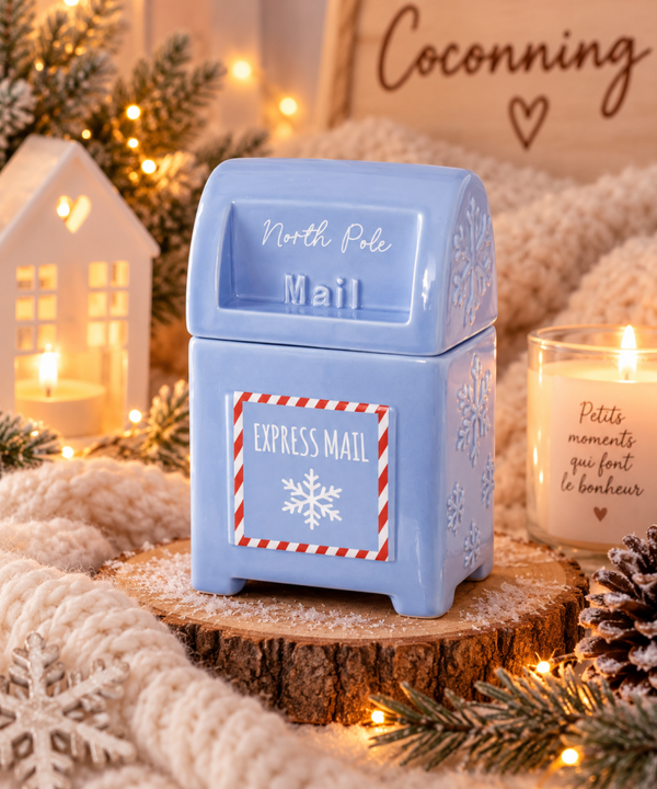 Brûleur à fondants parfumés « North Pole Mail » 💙❄️