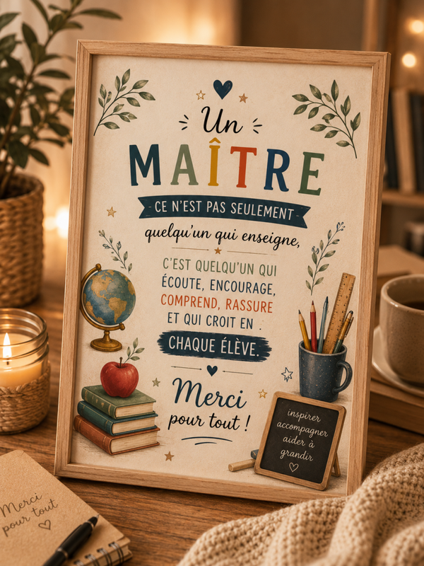 Jolie cadre maitre n2