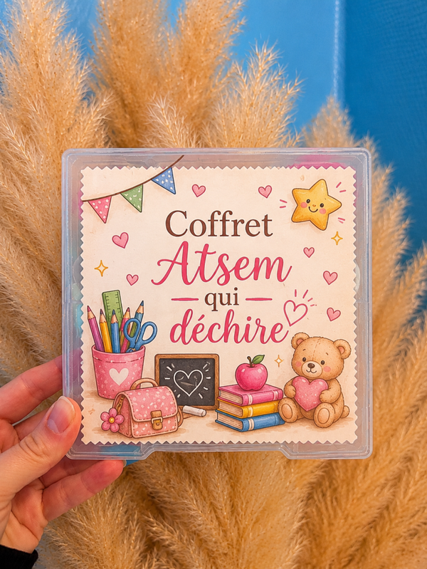 Coffret Fondant Parfumé Atsem qui déchire