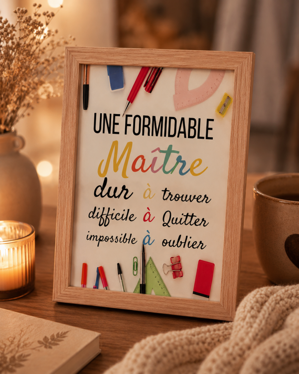 Jolie cadre maitre n1