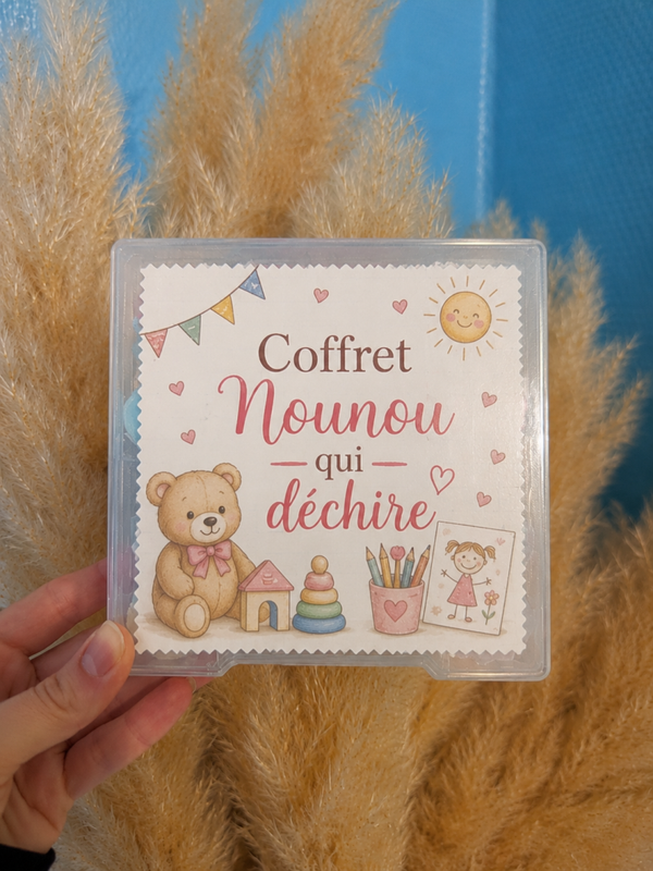 Coffret Fondants Parfumés Nounou qui déchire