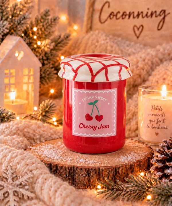 Brûleur Pot de Confiture Cerise 🍒 – Gourmand