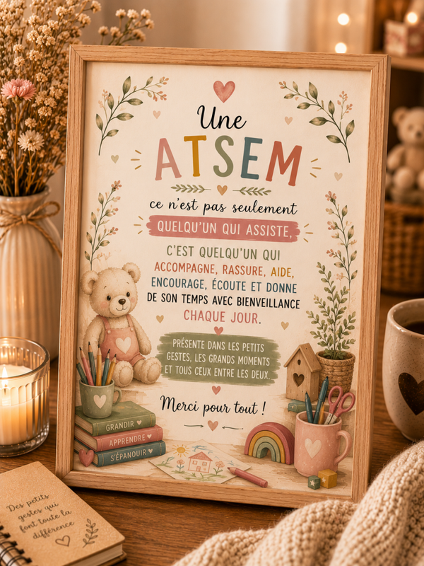 Jolie cadre atsem n2