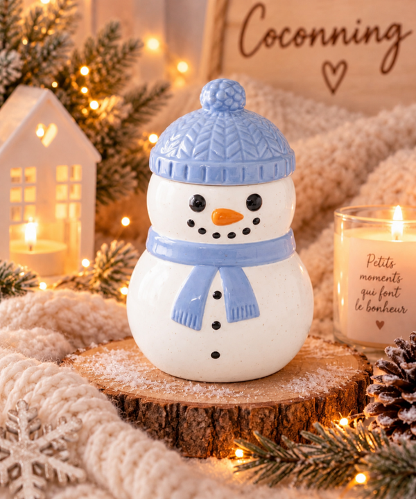 Brûleur à fondants parfumés Bonhomme de neige 💙❄️