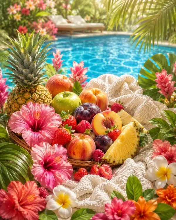 Fondant Parfumé Piscine des tropiques