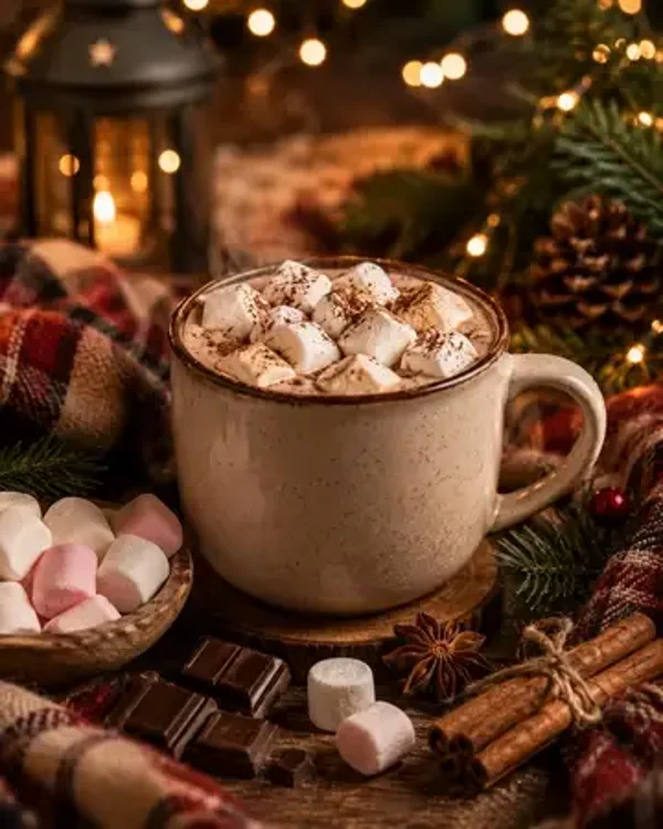 Fondant Parfumé Chocolat Chaud Marshmallow