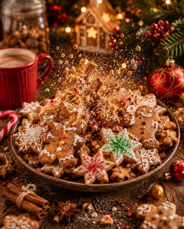 Fondant Parfumé Biscuit de noel explosif