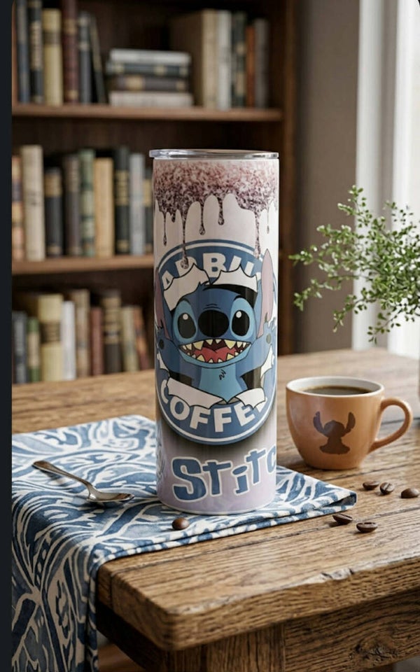🥤 Tumbler Stitch "Coffee Lover"