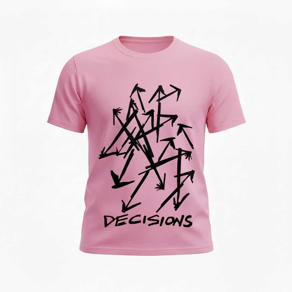 DECISIONS Pink/Black
