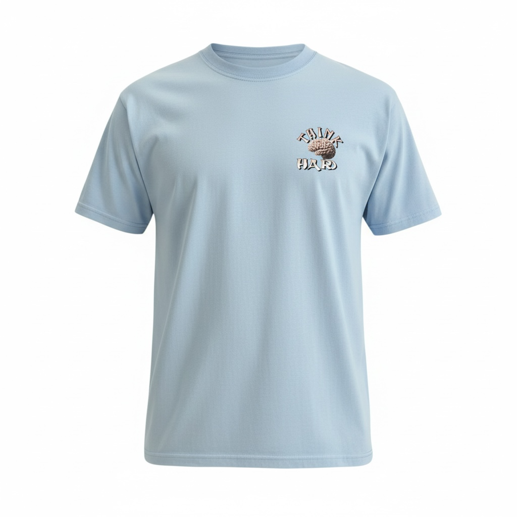 Consequences THINK Back Design/Shirt Blue