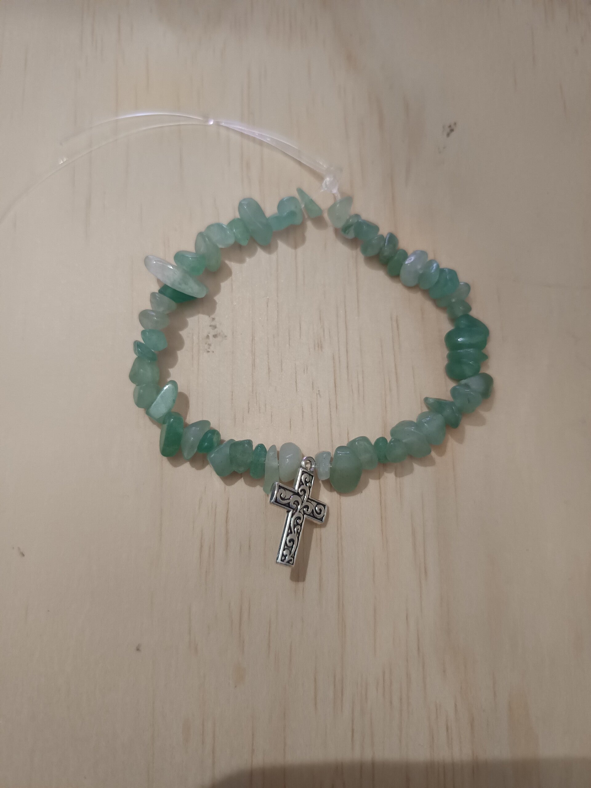 Bracelet élastique en aventurine