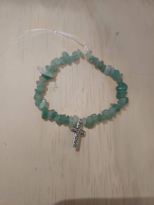 Bracelet élastique en aventurine