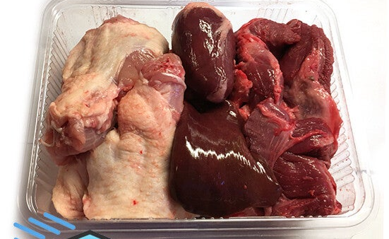 Barf - Repas complet morceaux