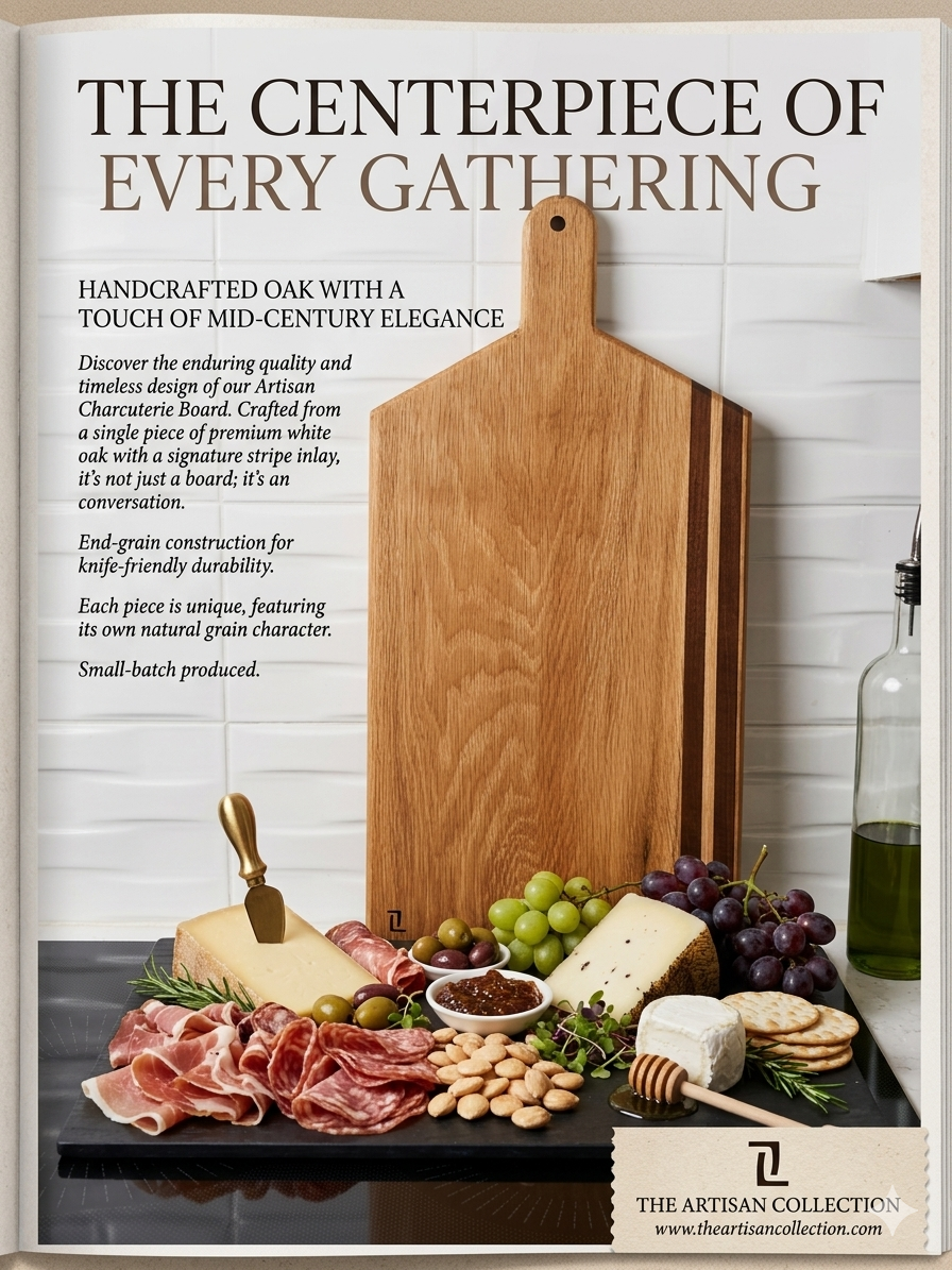 Two-tone Charcuterie Board