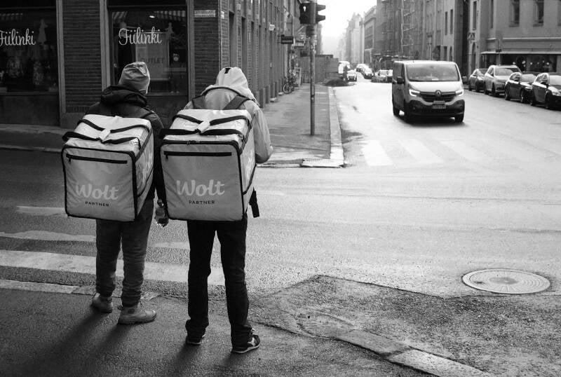 documentary photo published in Humanity magazine, covid and Finland,