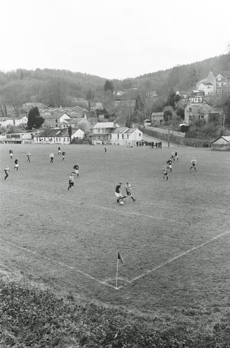 amateur rural football, by documentary photographer David Cross, 2024