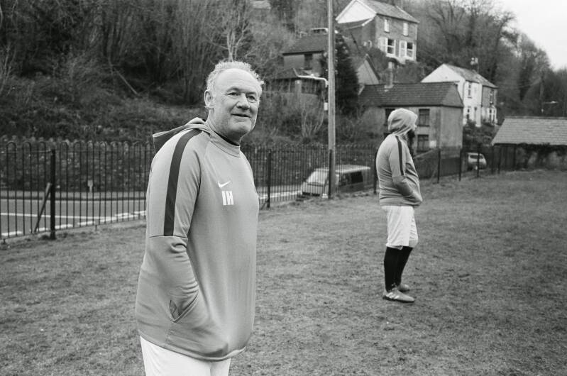 Lydbrook football, documented by british photographers,