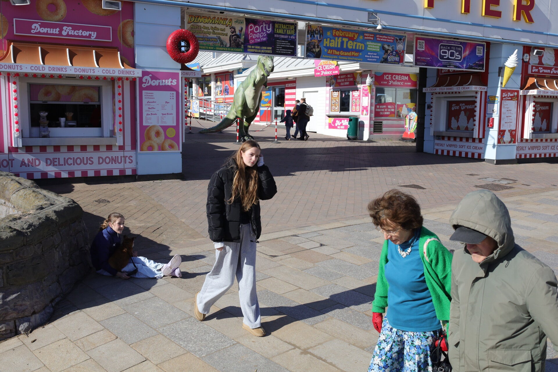 David Cross shares his latest work that searches for England, photo of Weston Super Mare, 2026