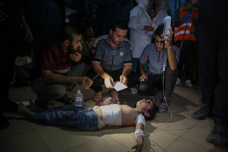 photo magazine shares war images from palestine and gaza strip,