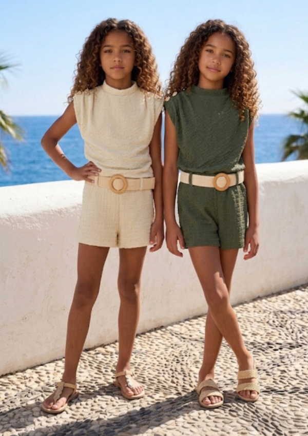 Zomerset Co-ord Set (Top & Shorts) incl. Riem