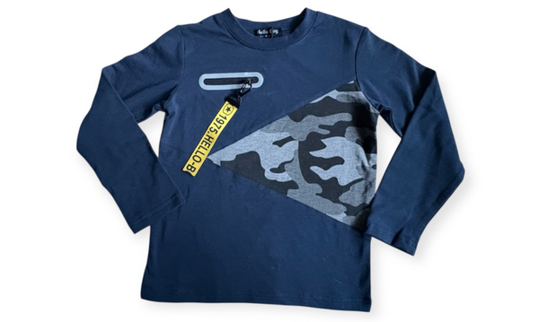 Stijlvol en Stoer: Het Hello-Boy Camouflage Shirt