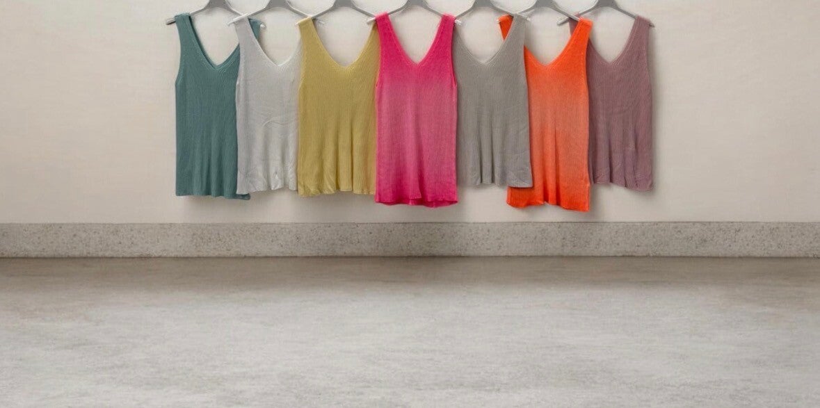 Luchtige V-hals Tops In diverse kleuren