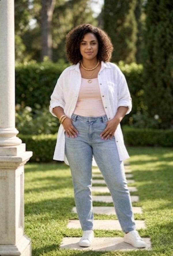 Lange Blouse “ICONIC” – Wit | Oversized Must-Have