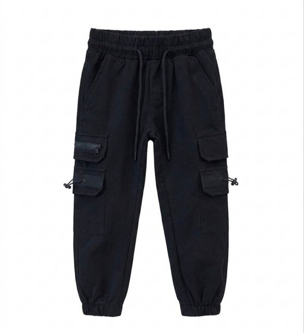 Cargo broek Zwart