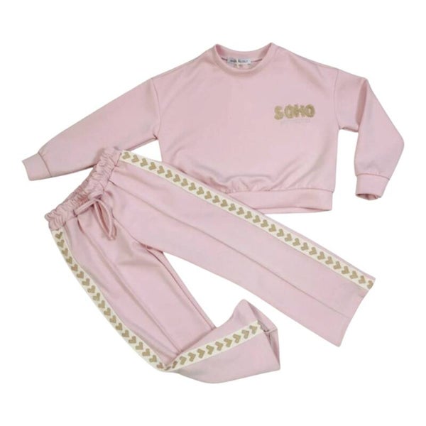 Roze Soho Setje – Trendy & Super Comfortabel