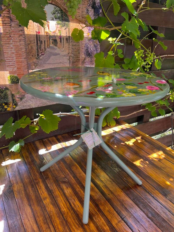 Handbeschilderde tafel 🌺