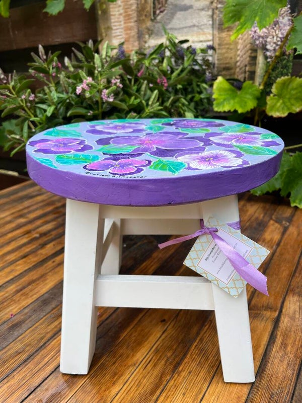 Handbeschilderd tafeltje🪻