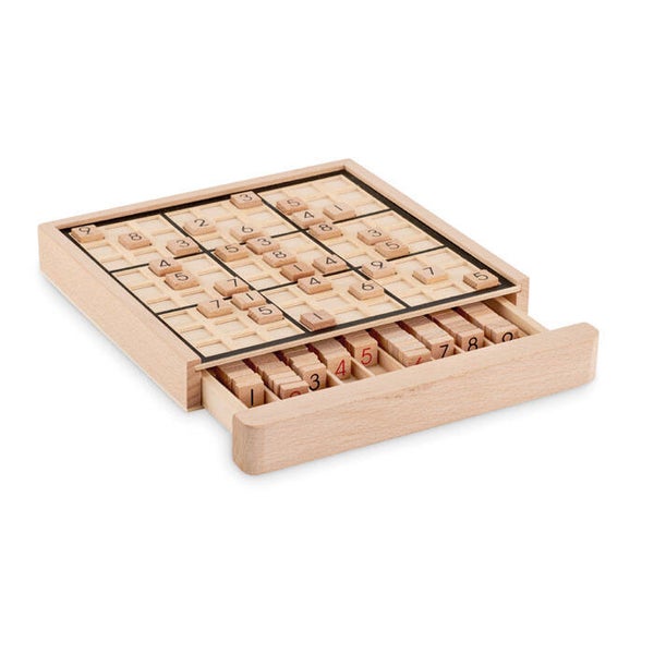 Houten sudoku