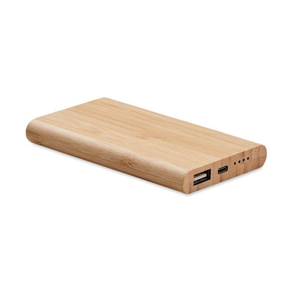 Bamboe powerbank