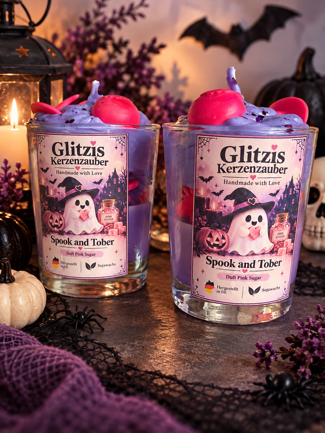 Spook and Tober Candle