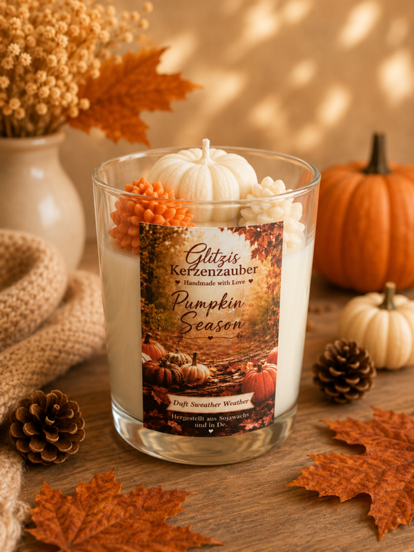 Pumpkin Season Kerze