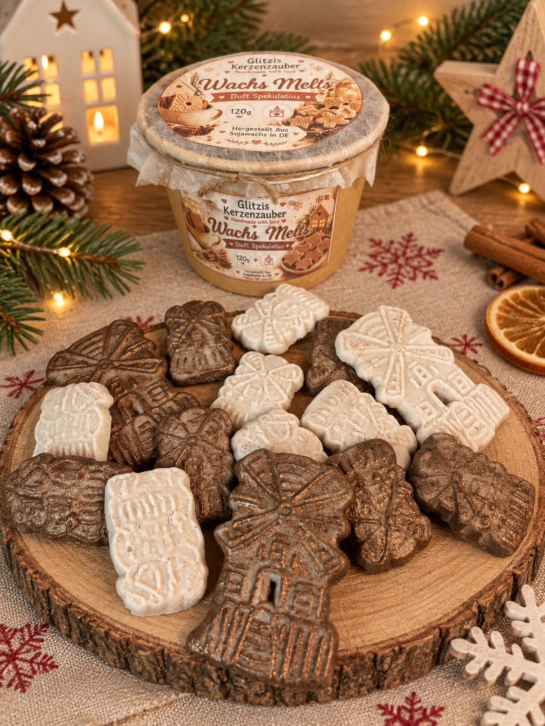 Spekulatius Wachs Melts Duftbecher