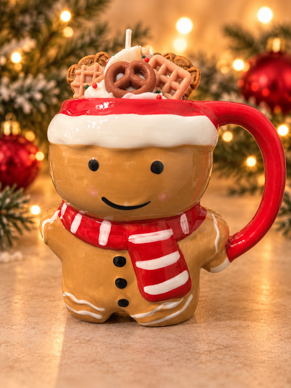 Lebkuchen Tassen Kerze