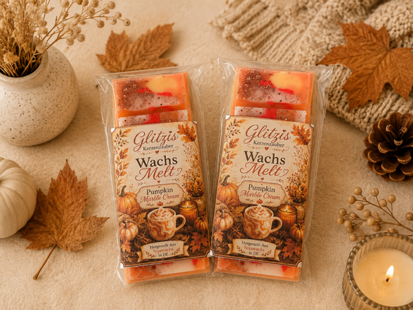 Pumpkin Marble Cream Wachs Melt