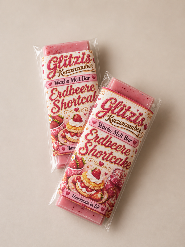 Erdbeere Shortcake Wachs Melt