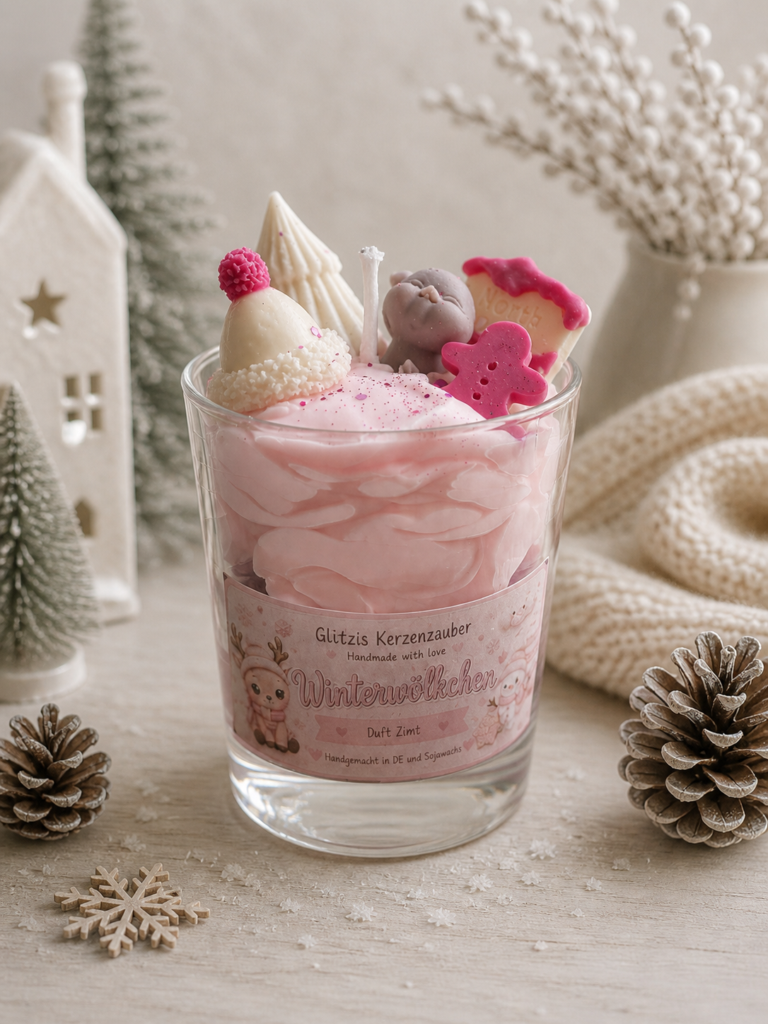 Winterwölkchen Candle