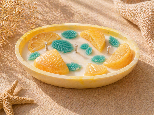 Zitronen Candle